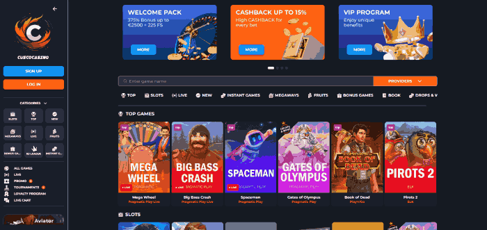 Cusco Casino buitenlands casino met het beste spelaanbod